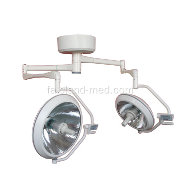 فروشنده داغ بیمارستان پزشکی با کیفیت بالا LED دو گنبد به طور کلی منعکس کننده چراغ عمل جراحی